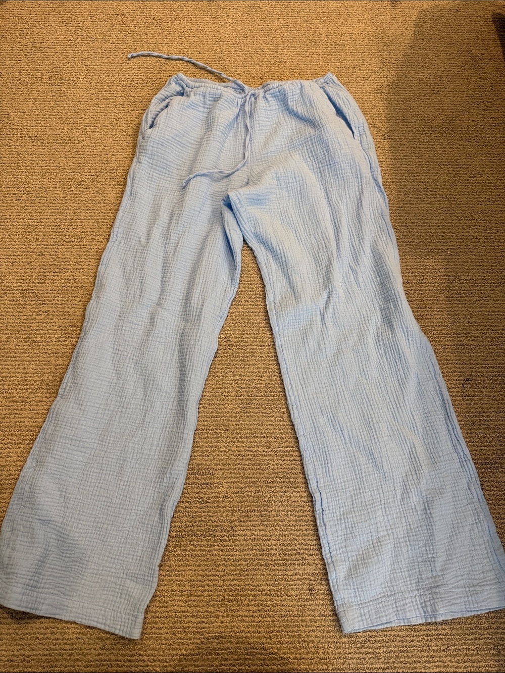 Blue pants